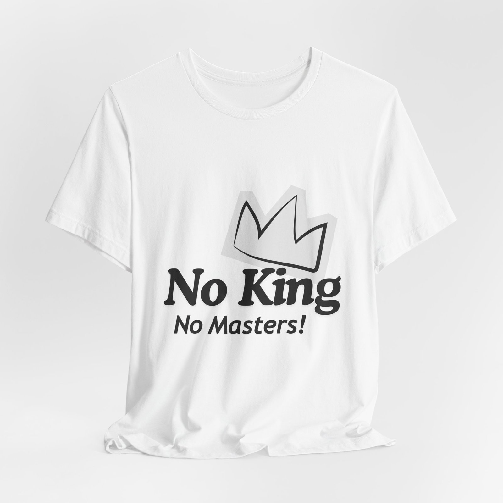 No King No Masters Tee — Anti-Authority Graphic T-Shirt Tshirts No King No Masters Tee — Anti-Authority Graphic T-Shirt - Image 4