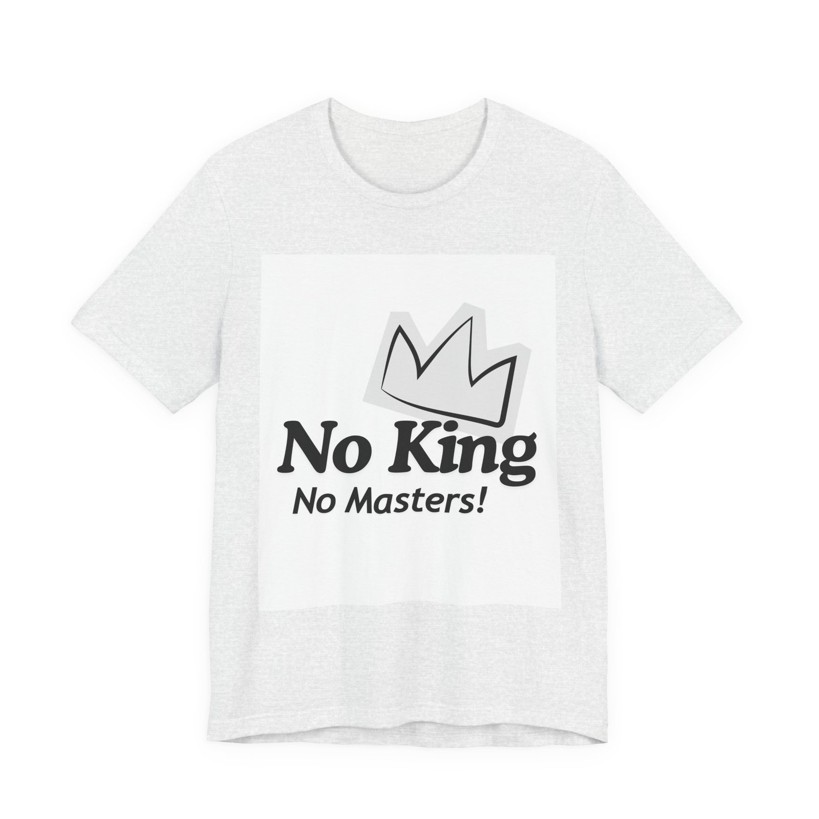 No King No Masters Tee — Anti-Authority Graphic T-Shirt Tshirts No King No Masters Tee — Anti-Authority Graphic T-Shirt - Image 5