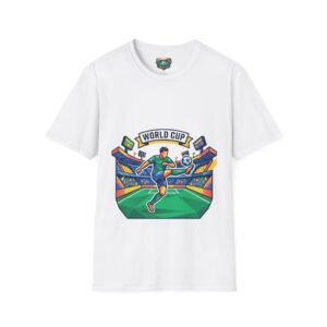 Unisex Softstyle T-Shirt Worldcup football tshirt